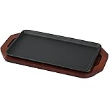 パール金属 ステーキ皿 角型 27×15cm 鉄鋳物 IH対応 オーブン対応 スプラウト HB-6111