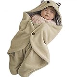 Yuson Girl 【ユソンガール】冬 春秋 新生児 赤ちゃん おくるみ ベビー ブランケット マイクロフリース