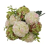 monkeyjack 30 cm人工菊9頭花Bunch Floral Decorations グリーン 1909b033f1b36fc28b85b6def7e1a7cd
