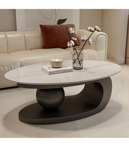 Amazon｜NIGOE サイドテーブル 大理石 テーブル フラワースタンド 丸い