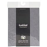 Kushies Baby Percale Fitted Play Pen Sheet, Grey by Kushies