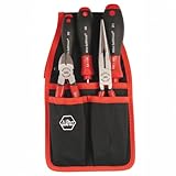 Wiha 32655 Screwdriver and Pliers Belt Pack Kit, 5 Piece by Wiha