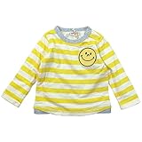 《春秋対応》 CHILD CHAMP(チャイルド チャンプ) スラブ天竺スマイルボーダー長袖Tシャツ 100cm/Y NO.C-86181105