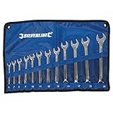 Silverline 633799 Combination Spanner Set 6-22mm - 12 Pieces