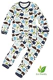 【あるこんたるこん】(T&J) ルームウェア モノジャングル ベビー 男の子 キッズ パジャマ 長袖 シャツ (130)