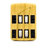 延長コードパイロットランプ付ウォールタップ SK-WS4WD 木目タップ４個口節電コンセント(ブレーカー内臓) 電源コード STARLIGHT スターライト 星光商事 雷ガード付 電源タップ