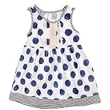 Aikobaby DRESS ベビー・ガールズ US サイズ: 24-30 Months カラー: ブルー
