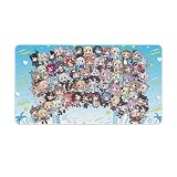 VTUBER ホロライブ10 マウスパッド プレミアム デスクマット デスクパット 滑り防止パッド ゲーミングマウスパッド 仕事用 40X75cm