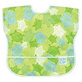 Bumkins ジュニアビブ USA発食事用防水ジュニアビブ 1～3歳 Turtle