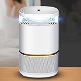 moiitee 蚊取り器 光源吸引式捕虫器 誘虫灯携帯便利 LEDライトトラップランプ 害虫駆除ツール USB充電式 ホーム オフィス アウトドア用 妊娠女性 赤ちゃん　説明書付き