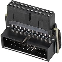 owlte出品　3点セット Amazon.co.jp: オウルテック マザーボード用 L型コネクター 19