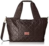 [ラナ] Rana ボストントートバッグ 2WAYキルティング 1608-4169 チャ (ブラウン)