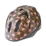 TETE 子ども用ヘルメット Splash Heart LB ﾘﾄﾙﾛｰｽﾞﾌﾞﾗｳﾝ S