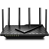TP-Link AX5400 Dual-Band Gigabit Wi-Fi 6 Router, WiFi Speed up to 5400 Mbps, 4×Gbps LAN Ports, Connect 200+ Devices, Ideal fo