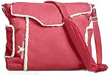 Wallaboo Essential Diaper Bag Durable Faux Suede, Warm Red by Wallaboo