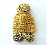 PANCY 子供 帽子 あったか キッズ ベビー ニット帽 ポンポン おしゃれ 可愛い 女の子 男の子 プレゼント ギフト 防寒グッズ 防寒 2016秋冬 秋 冬