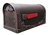 Special Lite Products SCF-1003-CP Floral Curbside Mailbox, Copper [並行輸入品]