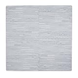 Tadpoles Wood Grain Playmat Set, Grey by Tadpoles
