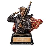US NavyセーラーCold Cast Bronze Coin Bank by The Bradford Exchange