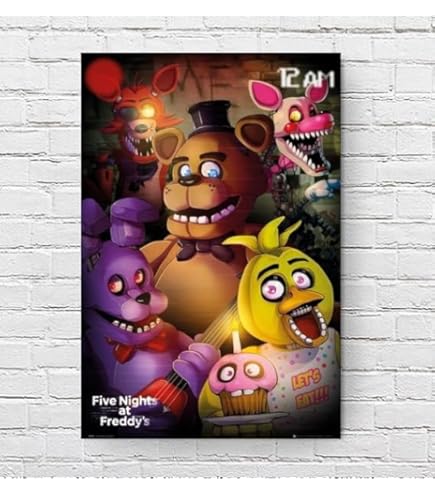 Amazon.co.jp: 映画ポスター ファイブナイツアットフレディーズ Five