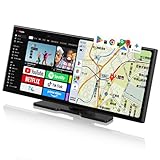 GetPairr Vista 2.0アップグレード版 11インチポータブルディスプレイオーディオ 【Android 15システム 5コアCPU 3GB+64GB】 Google Play/GPS内蔵アンドロイドナビ 画面２分割可能 ワイヤレスCarPlay/Android Auto 1920×720