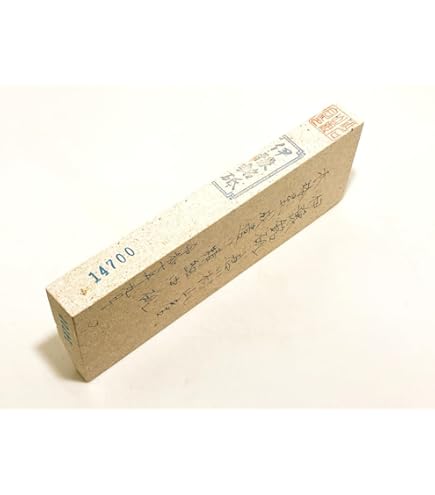Amazon.co.jp: 天然砥石 伊豫銘砥唐川村山産変則赤星二寸七分巾八寸長