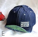 (マリア)MARIAHベビー帽子 野球帽 キャップ 子供用 　ベビーハット 赤ちゃん 男の子 女の子 お出かけ UVカット