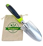 Garden Trowel with Ergonomic Handle from Homegrown Garden Tools; Includes Burlap Tote Sack [並行輸入品]