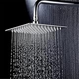 Eyekepperすべてsus304ステンレススチール6インチ雨シャワーヘッド固定マウントRainfallスタイルモダン正方形超薄型、ポリッシュ