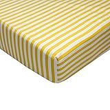 Lolli Living Woods Fitted Sheet, Amber Stripe by Lolli Living