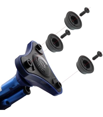 Amazon.co.jp: Lifeswonderful - 交換用ねじ込み式ゴム製杖の先端3本