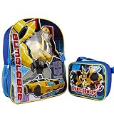 Transformers Autobots in Disguise 16' School Backpack with Attachable Lunch Bag [並行輸入品]