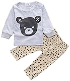 Kids Tales　ベビー服 上下セット 長袖&ズボン 90サイズ　くま
