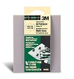 3M Contour Surface Sanding Sponge, Super Fine, 4.5-Inch by 5.5-Inch by .1875-Inch [並行輸入品]