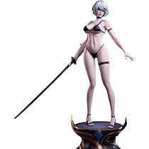 NieR: Automata 2B 水着 セクシーフィギュア ニーアオ Amazon.co.jp: [YAORUI] ヨルハ二号 B 型 フィギュア 2B 水着Ver. 美