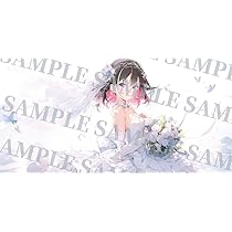 Amazon.co.jp: ホロ ライブ AZKi ウェディング プレイマット