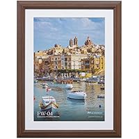 HAKUBA 木製額縁 FW-04 A4 ブラウン FW-4-BRA4