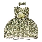 Shanil DRESS ベビー・ガールズ カラー: グリーン