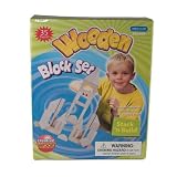 [リアルウッドトイ]Real Wood Toys Stack 'n Build 35Piece Wooden Block Set 1629 [並行輸入品]
