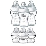 Tommee Tippee Closer To Nature Bottle 3 Pack 5 Ounce And Bottle 3 Pack 9 Ounce by Tommee Tippee [並行輸