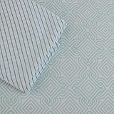 Oliver B's Sea Green Stems 2-Piece Crib Sheet and Skirt Set by Oliver B