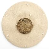 GoodsLand 【全6カラー】 子供用 ベレー帽 キャップ ビーズ ファー キッズ ジュニア ボーイズ ガールズ 男の子 女の子 防寒 おしゃれ かわいい 秋 冬 フリーサイズ (ベージュ) GD