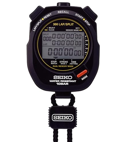Amazon.co.jp: Seiko S141 300 Memory Stopwatch by Seiko : スポーツ