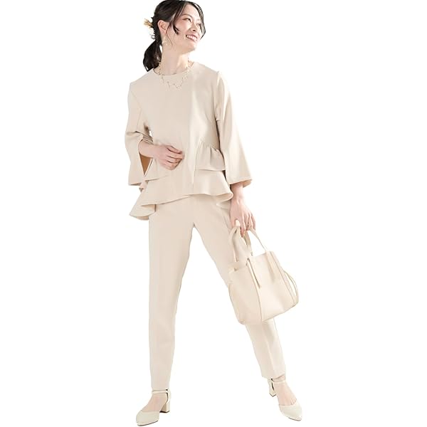 Amazon | [Port Erie] [ポートエリー] スーツ レディース セットアップ