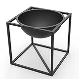 コンチネンタル鉄の屋内花のポット鉢植えのリビングルームの装飾装飾バルコニーの花 ( Color : Black(A) )