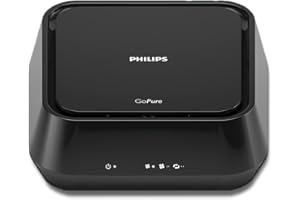 Philips GoPure GP5212 Car Air Purifier with HESA and HEPA Filters to Remove Allergens, Bacteria, Viruses, and Toxic Gases
