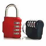 ABUS 番号式 南京錠 80*44*22 ミリ 色ランダム送信