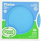 Green Eats 2 Pack Plates, Blue by Green Eats [並行輸入品]