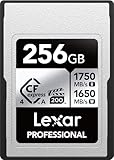 Lexar 256GB プロフェッショナル CFexpress Type A Silver 4.0 メモリーカード 写真家用 ビデオグラファー用 最大1750/1650MB/秒 8Kビデオ(LCAEXS4256G-RNENU)