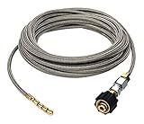 アサダ R10610 1/4SUS洗管ホース コック無 20m クイックカプラ仕様 8.5/60・8.5/60P用